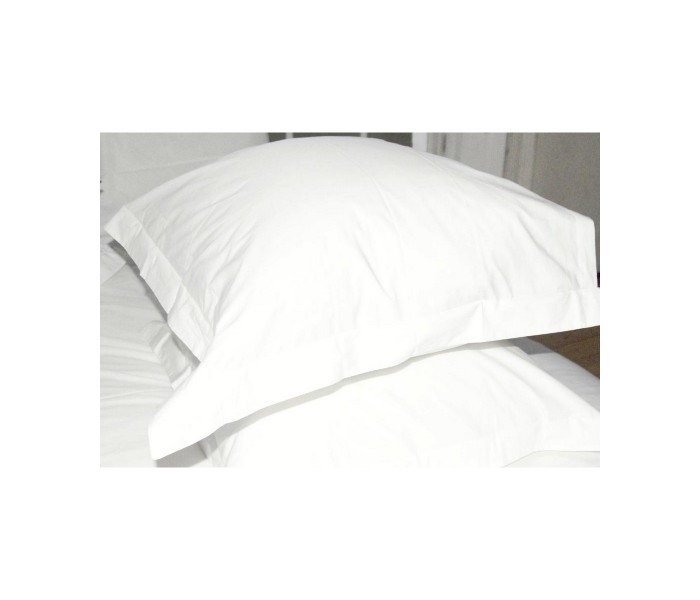 TC250 Cotton Euro Continetal Square Pillowcases 26" Pair